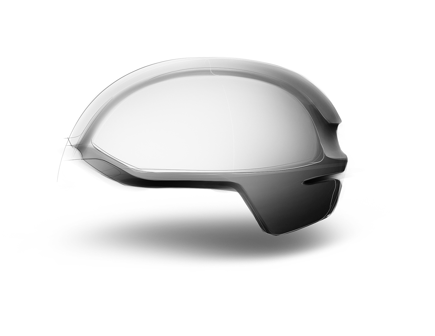 Brooks England，simple，Render，sketch，Bicycle helmet，