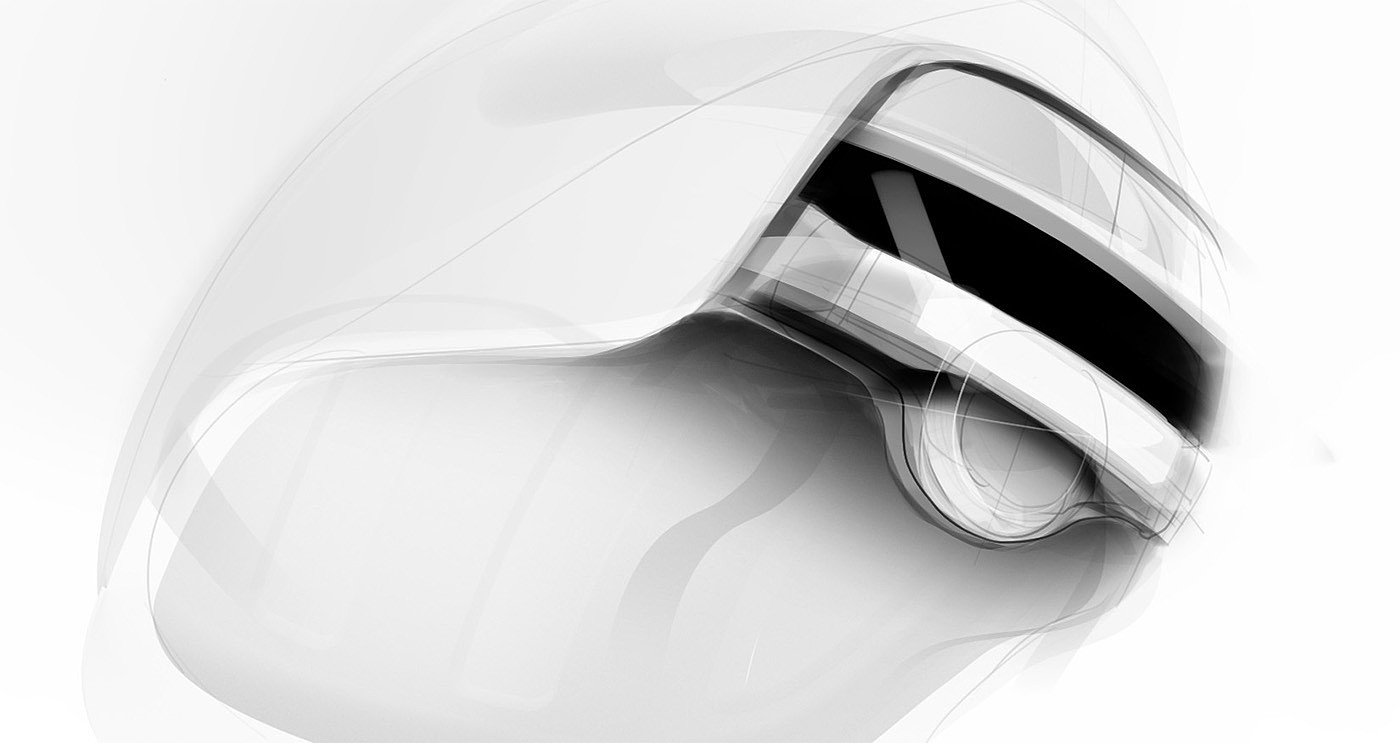 Brooks England，simple，Render，sketch，Bicycle helmet，