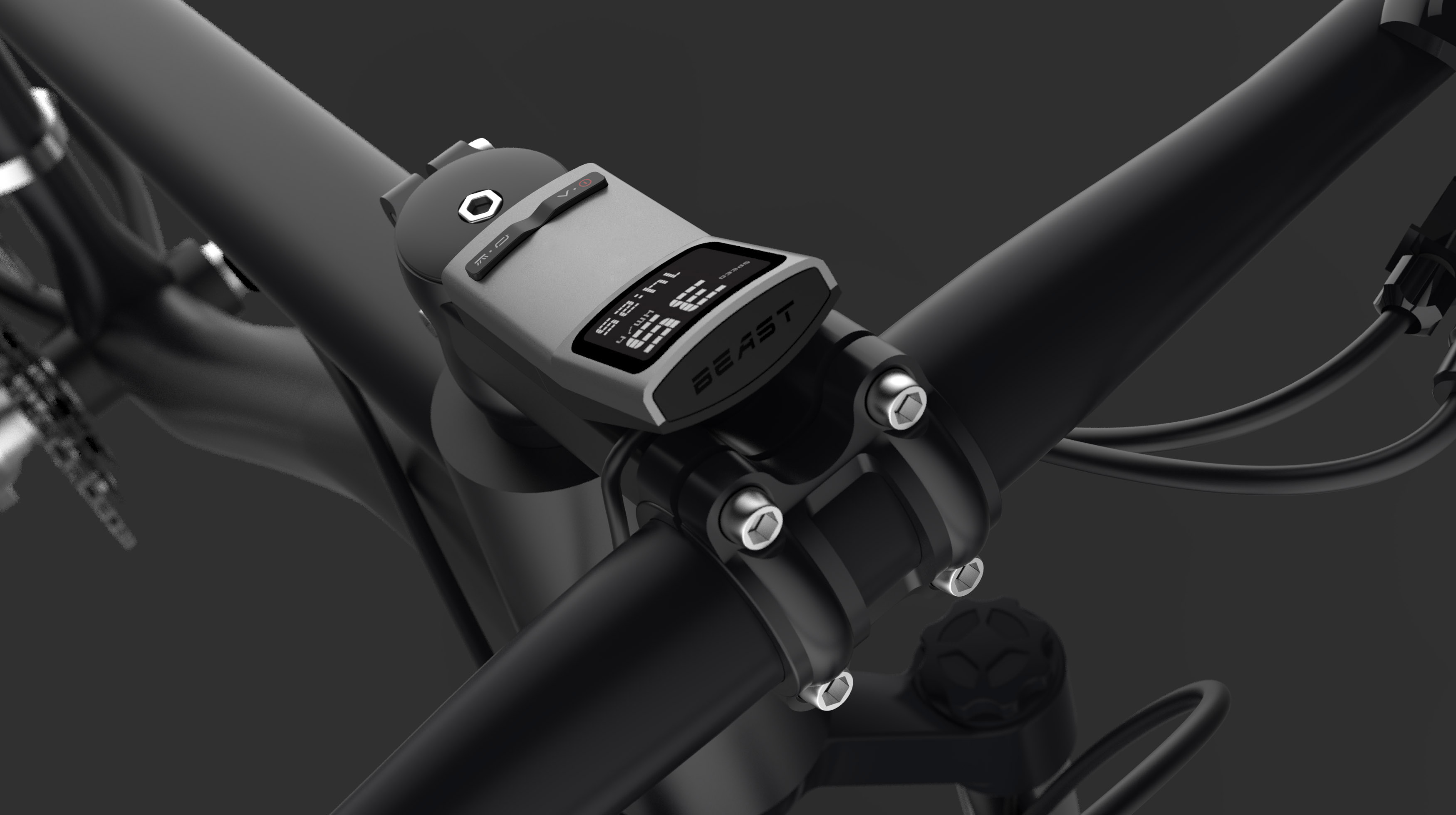 Bicycle handle stand，Intelligent products，Shangshan industrial design，