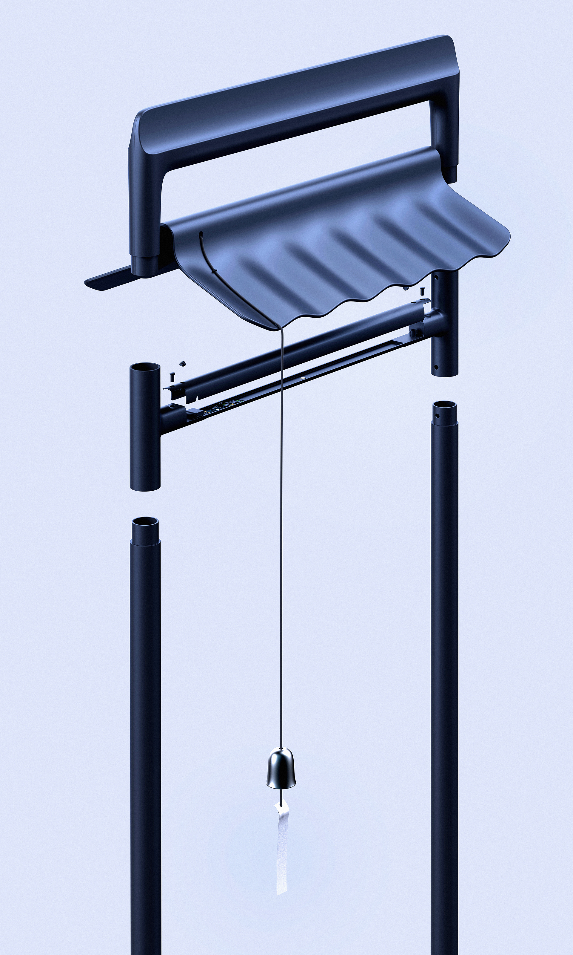 Samsung，Sun rain，air cleaner，conceptual design，Water curtain principle，water tank，Purified air，Sun Shower，