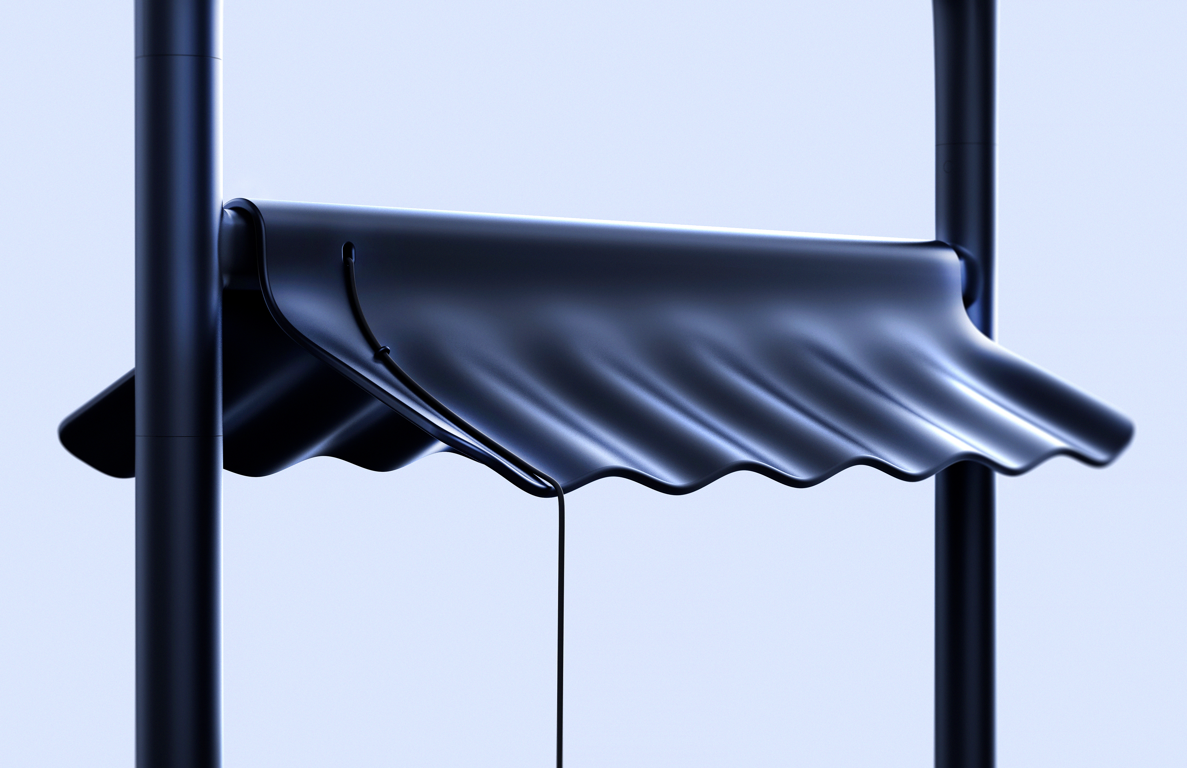 Samsung，Sun rain，air cleaner，conceptual design，Water curtain principle，water tank，Purified air，Sun Shower，