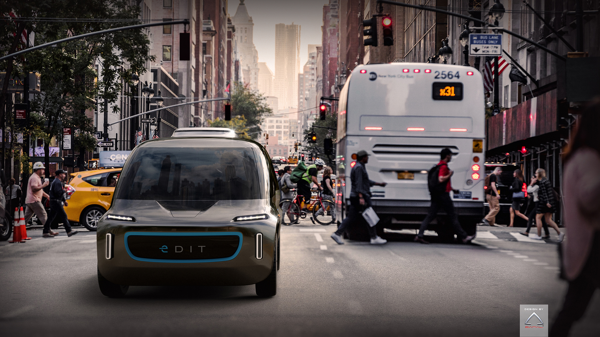 electric vehicle，modularization，suit，conceptual design，OSVehicle EDIT，Italy，silicon valley，