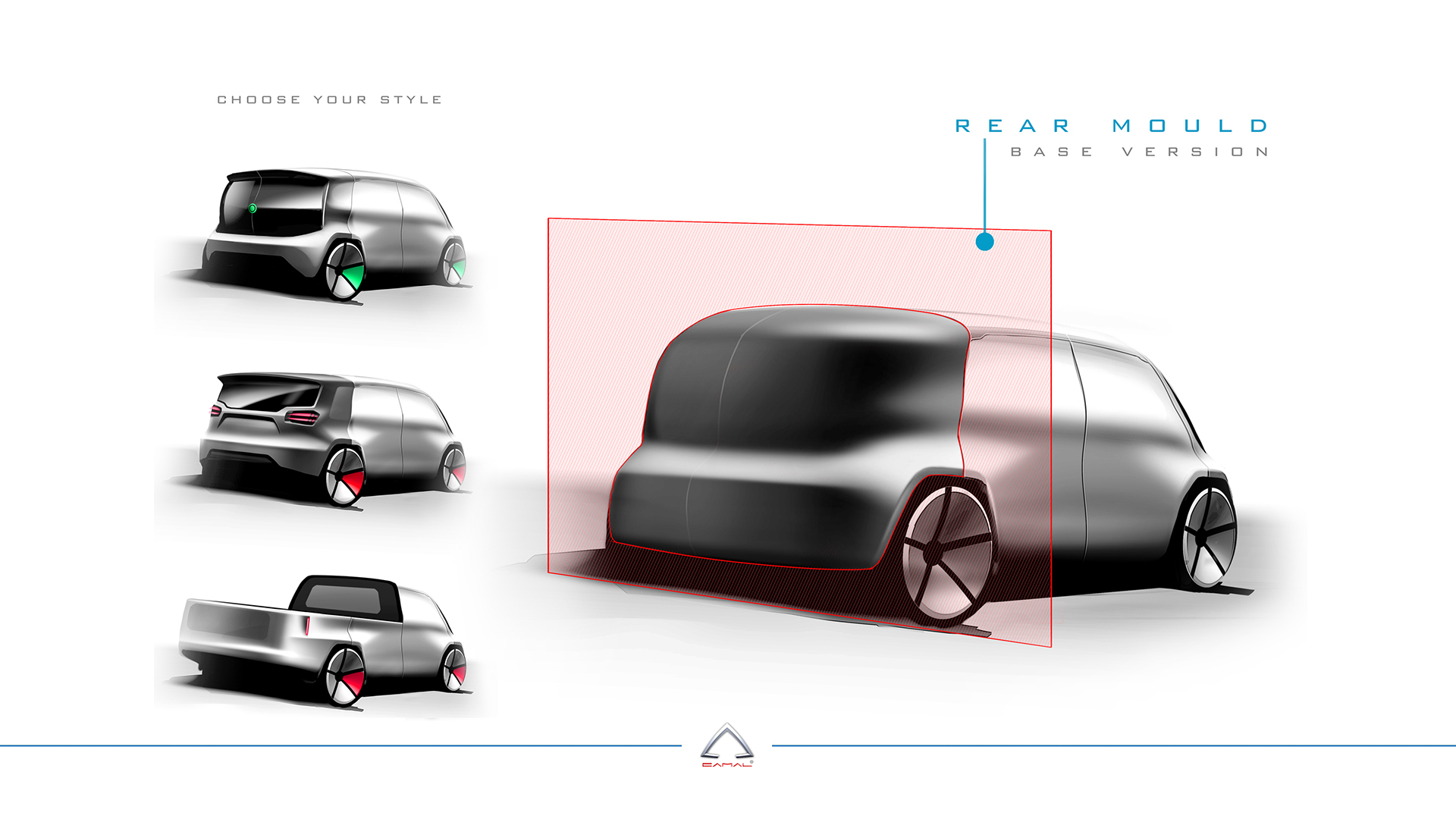 electric vehicle，modularization，suit，conceptual design，OSVehicle EDIT，Italy，silicon valley，