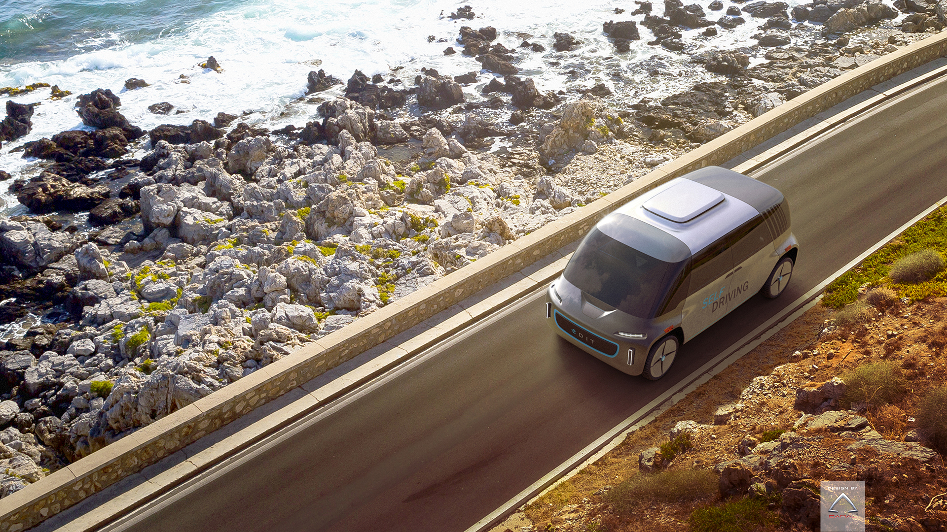 electric vehicle，modularization，suit，conceptual design，OSVehicle EDIT，Italy，silicon valley，