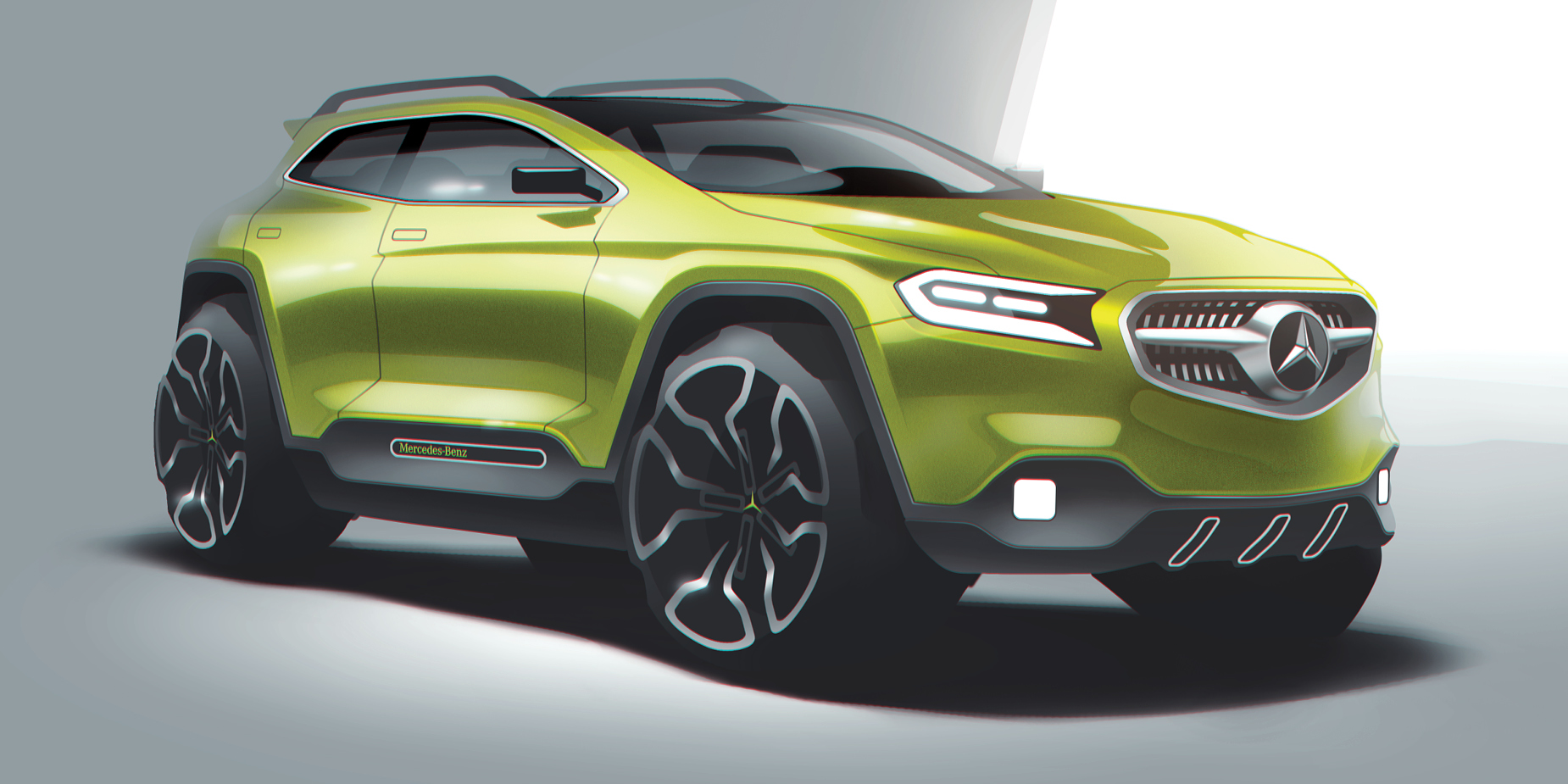 draft，Philipp Fromme，automobile，Concept map，Hand drawn，Ubee ，