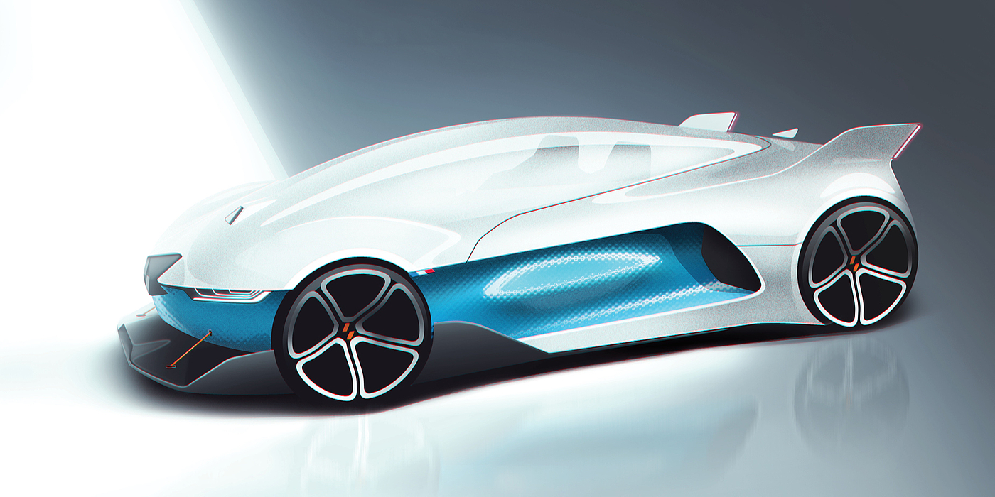 draft，Philipp Fromme，automobile，Concept map，Hand drawn，Ubee ，