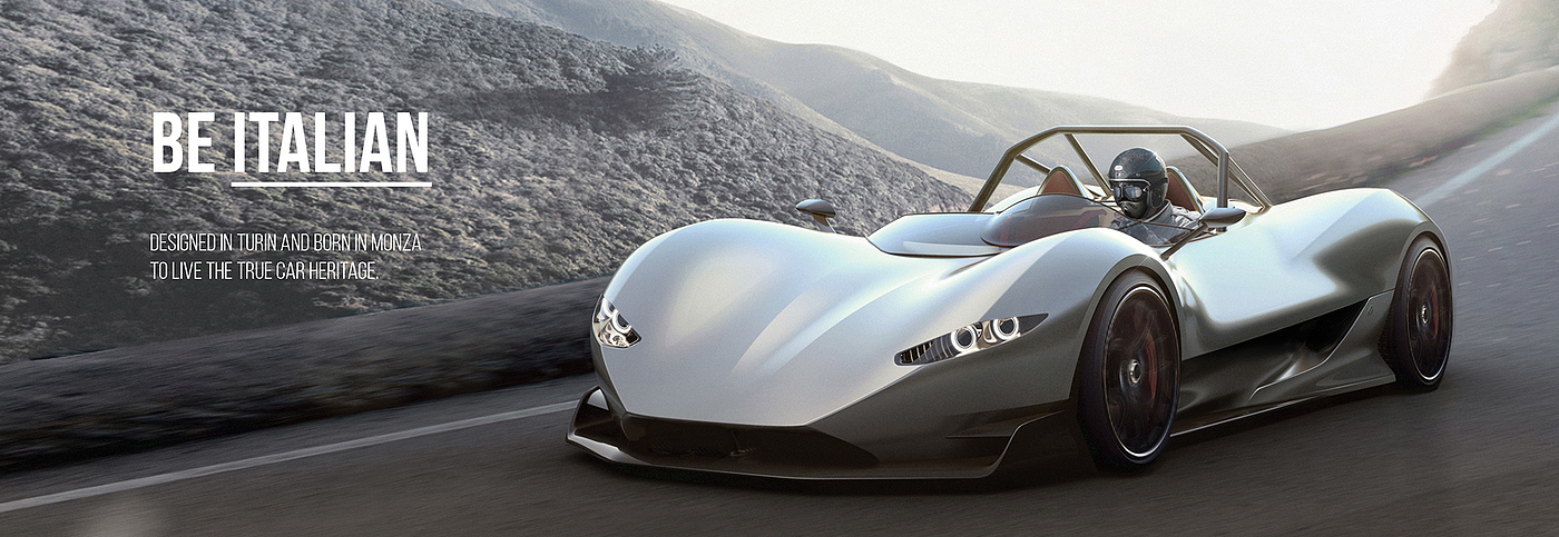 conceptual design，Sports car，Automobile design，Path，AZNOM Serpas，