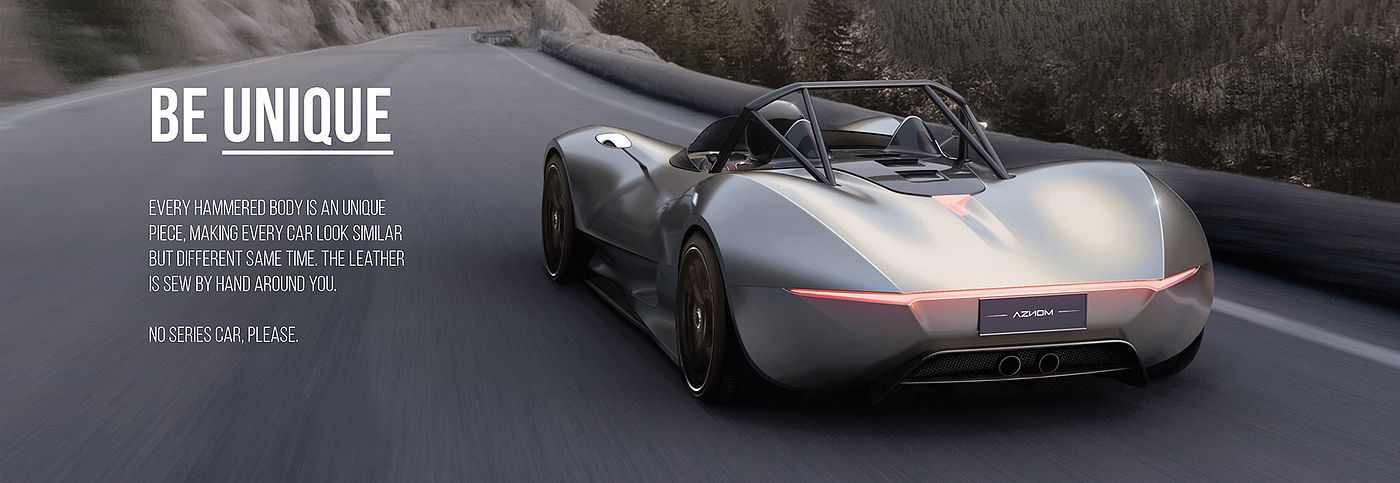 conceptual design，Sports car，Automobile design，Path，AZNOM Serpas，