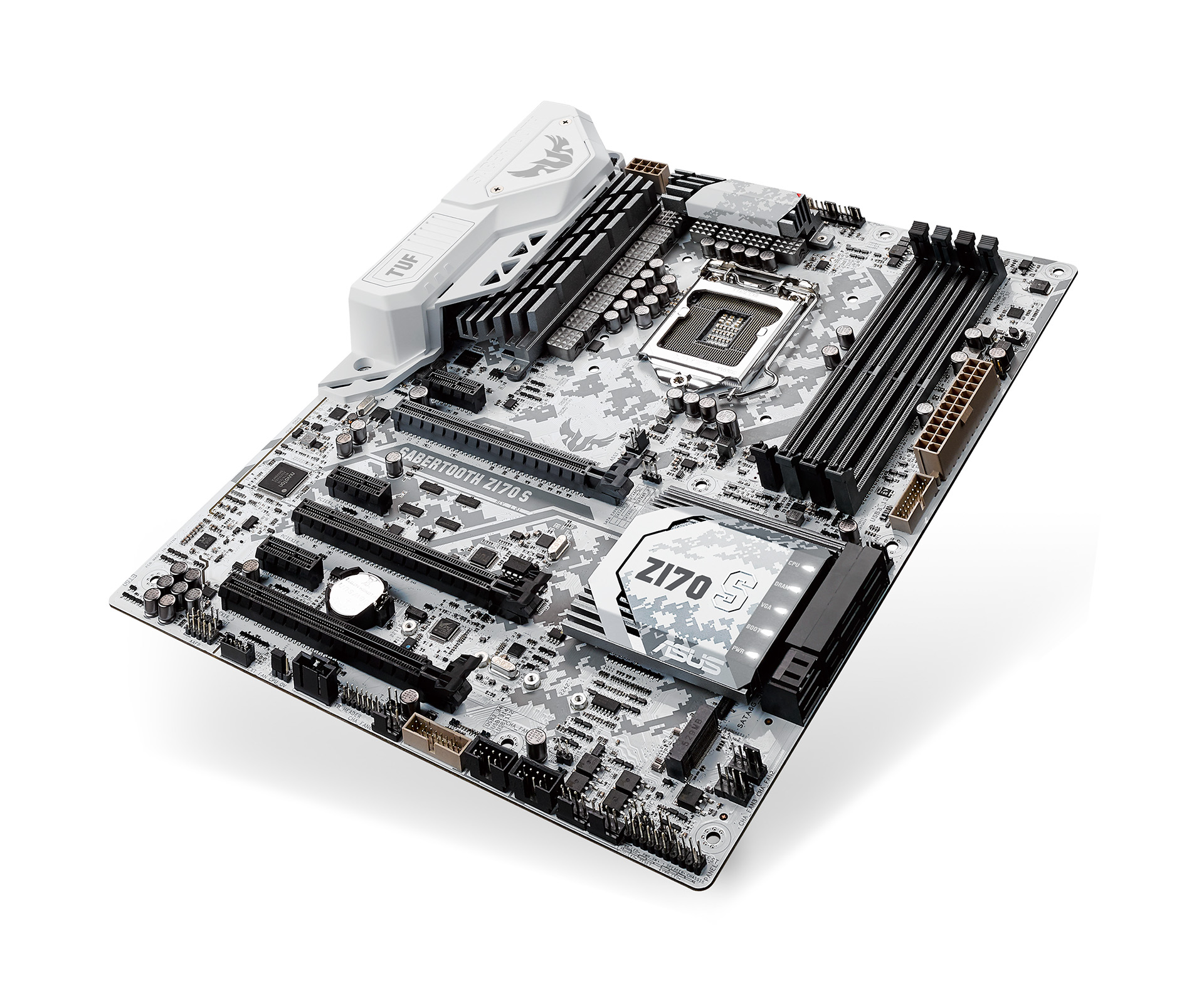 ASUS，Computer motherboard，3C digital products，black，white，snowflake，