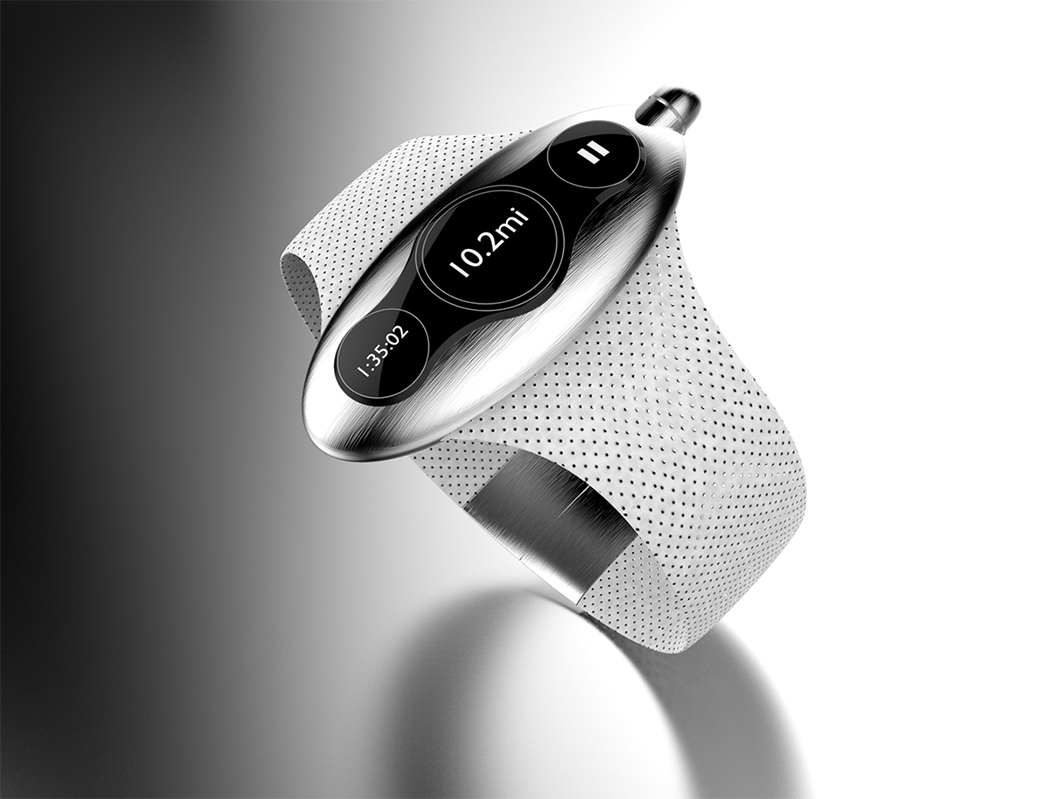 midfielder，Sense of science and technology，Intelligent Watch，Ink screen，Wrist watch，