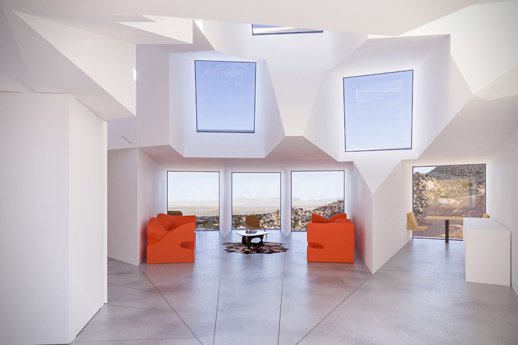 Whitaker Studio，Malcolm McLean，Joshua Tree House，shipping container ，