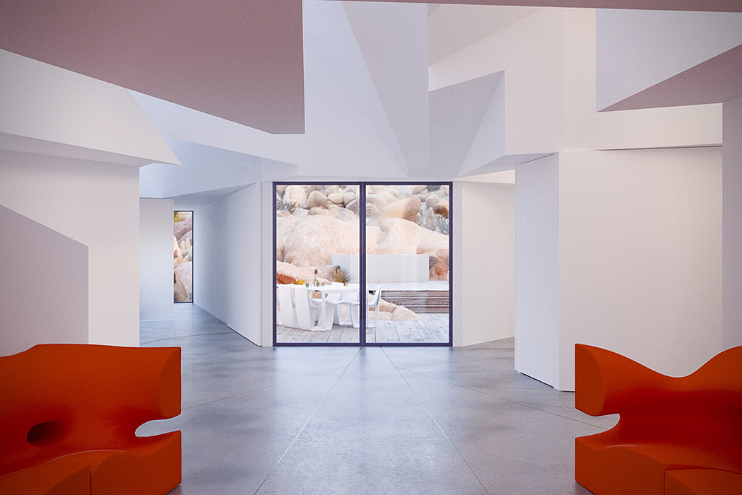 Whitaker Studio，Malcolm McLean，Joshua Tree House，shipping container ，