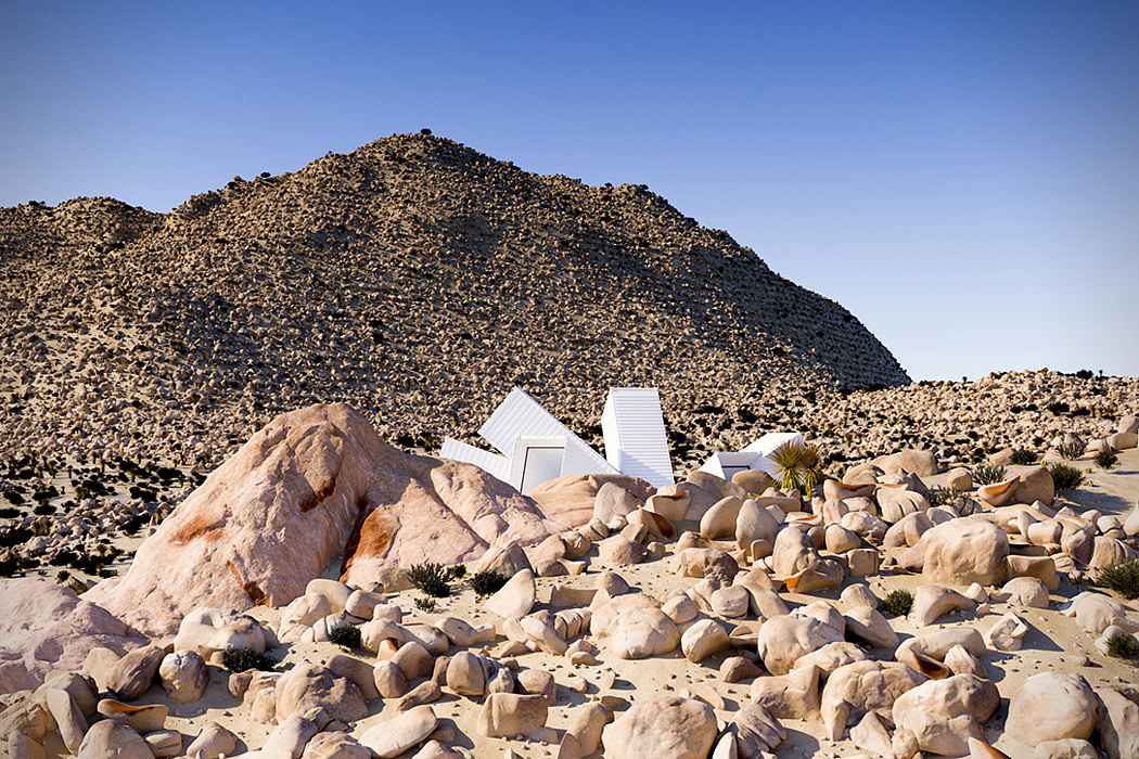 Whitaker Studio，Malcolm McLean，Joshua Tree House，shipping container ，