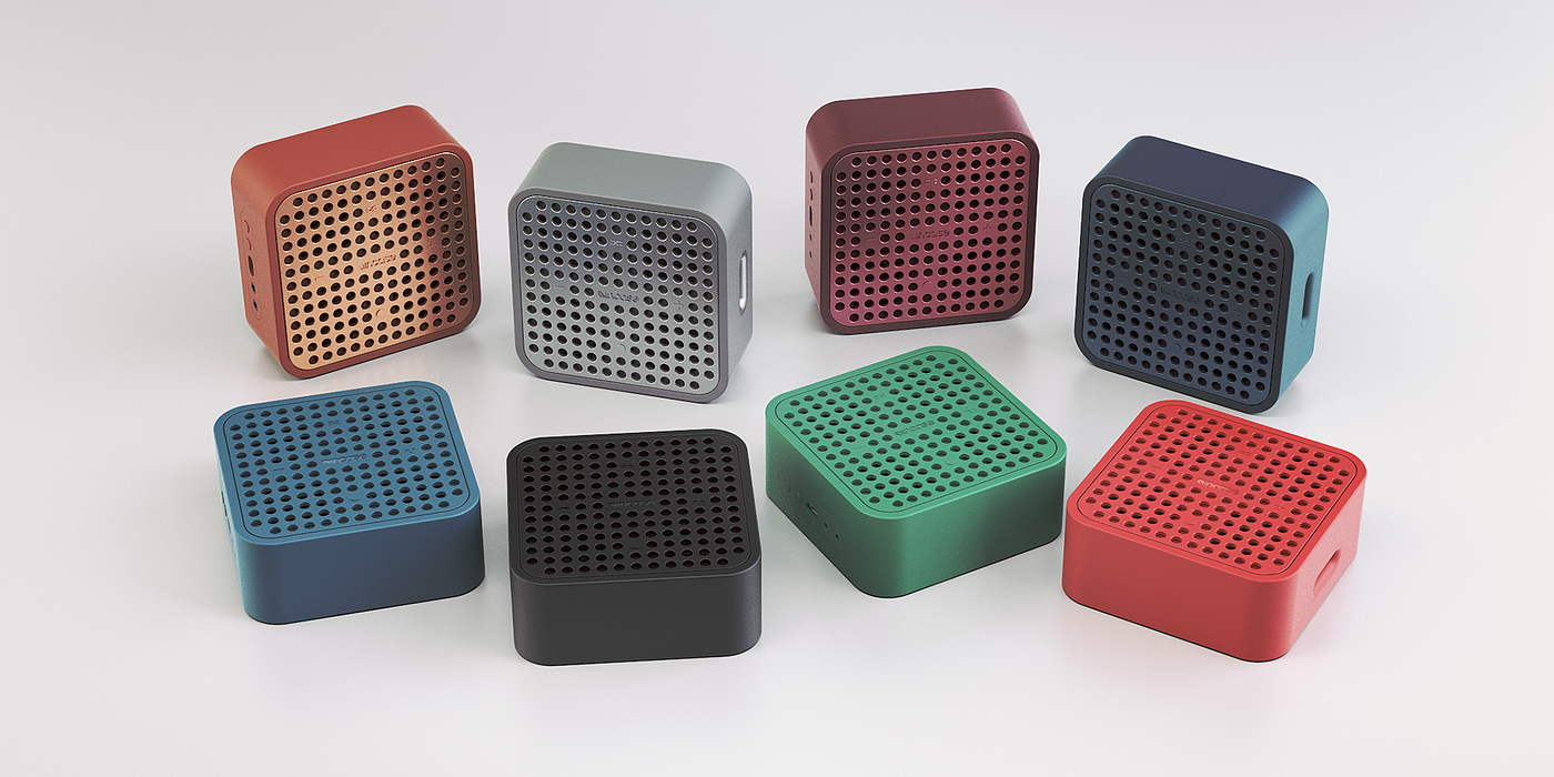 loudspeaker box，Rocker，Portable，Bluetooth Speaker ，Minimalism，