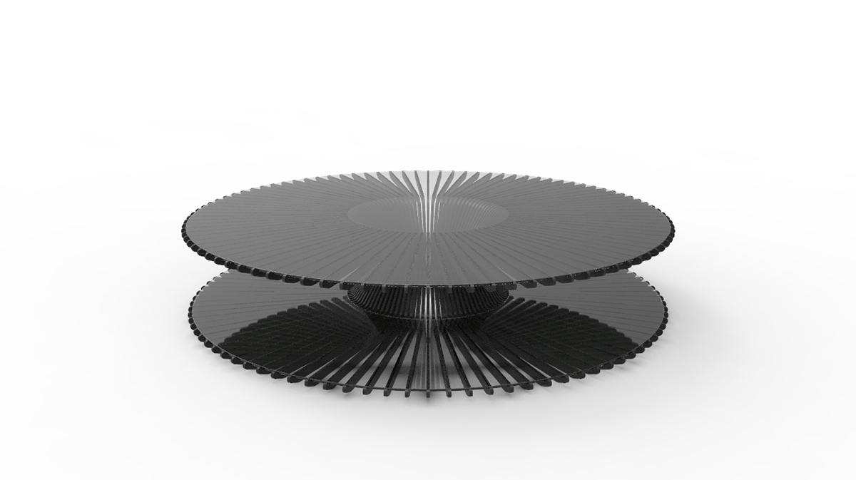 sense of modernity，Glass，array，furniture design ，