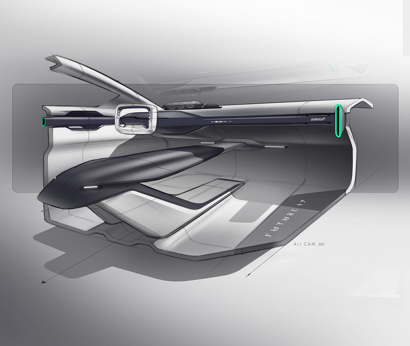 Ail Cam，industrial design，automobile，wacom ，