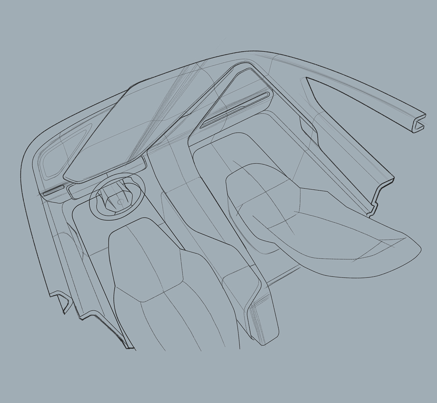 Ail Cam，industrial design，automobile，wacom ，