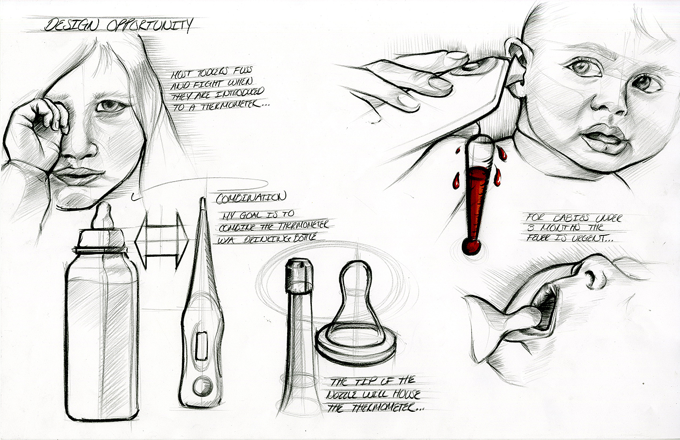 industrial design，Andrew Lark，Hand drawn，