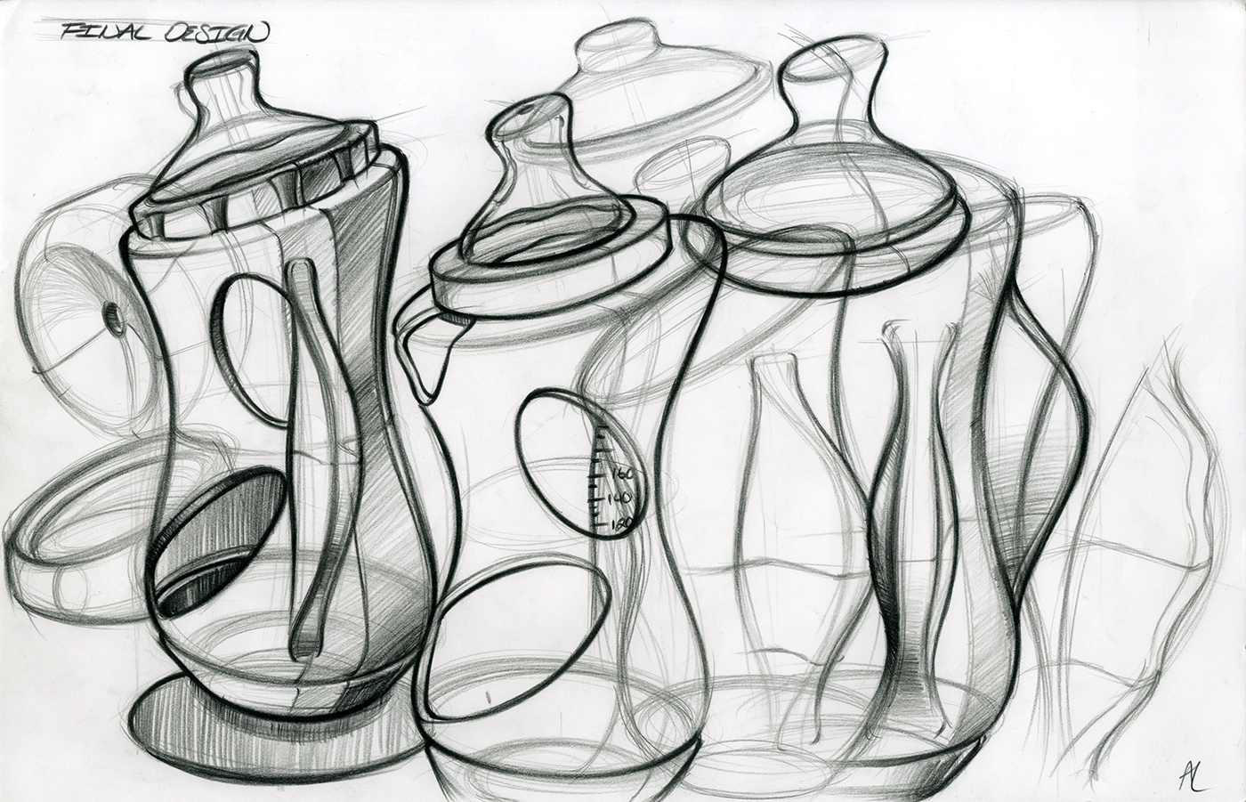 industrial design，Andrew Lark，Hand drawn，