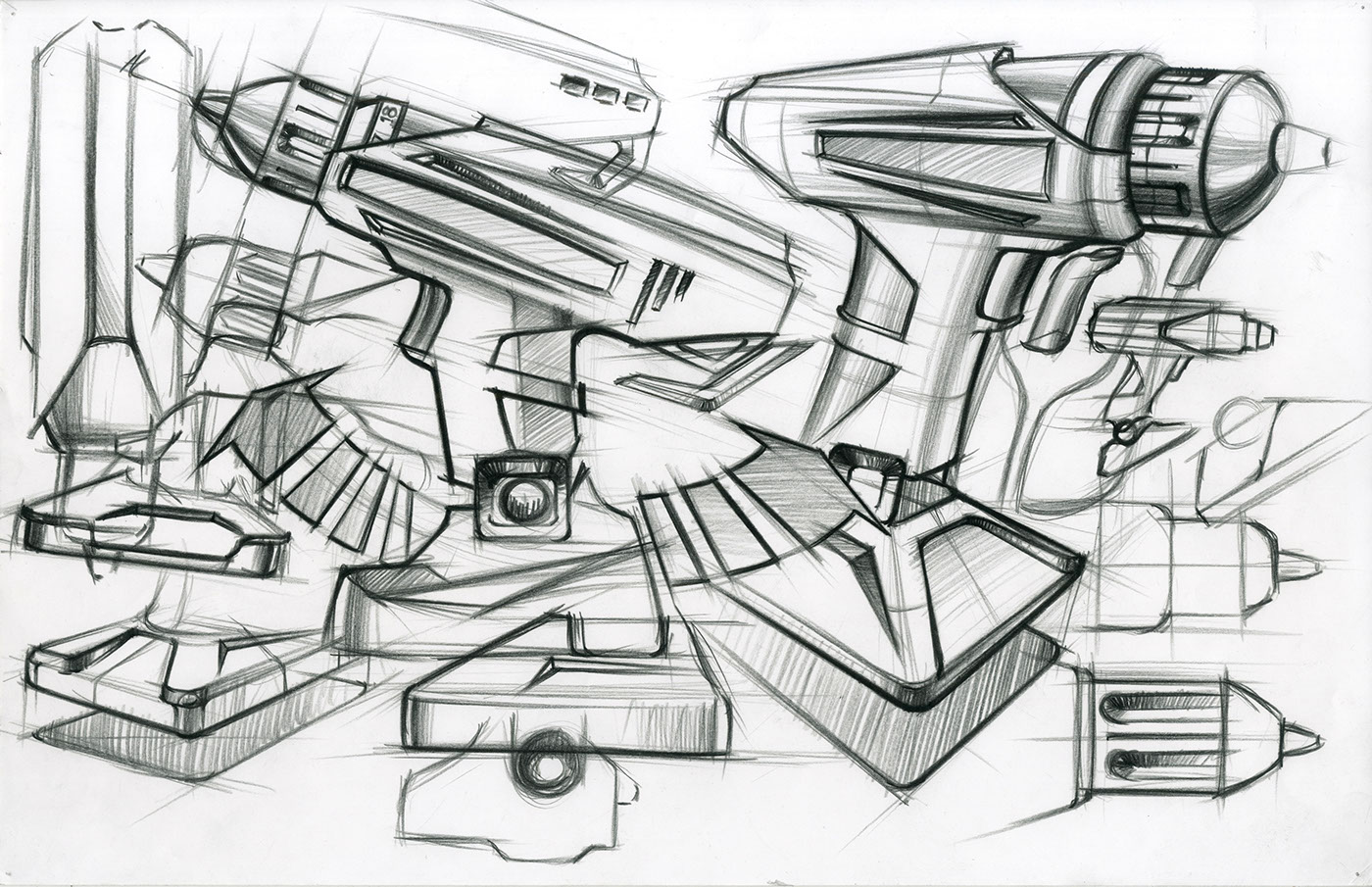 industrial design，Andrew Lark，Hand drawn，