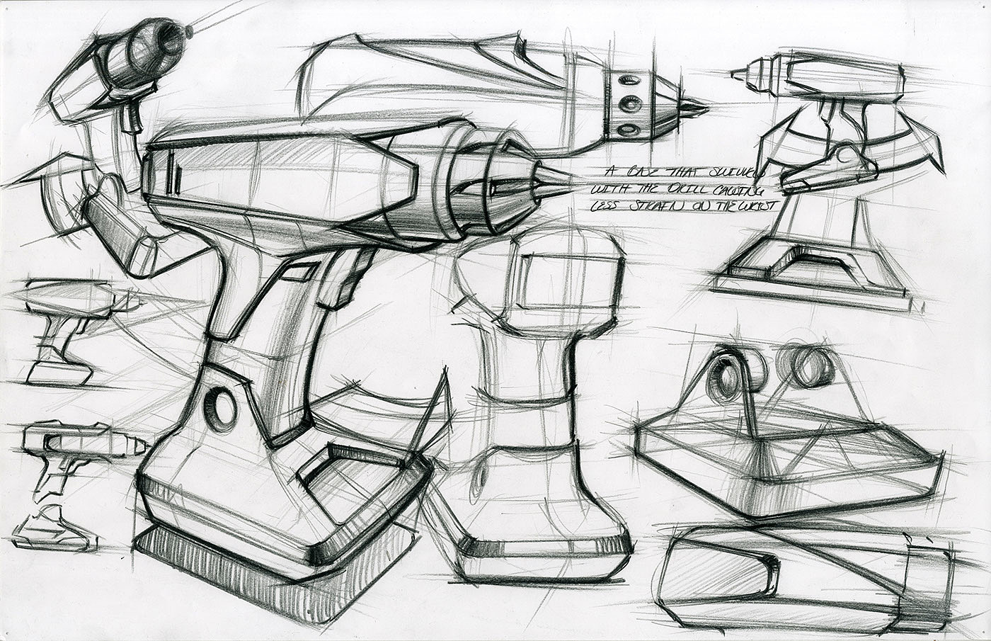 industrial design，Andrew Lark，Hand drawn，