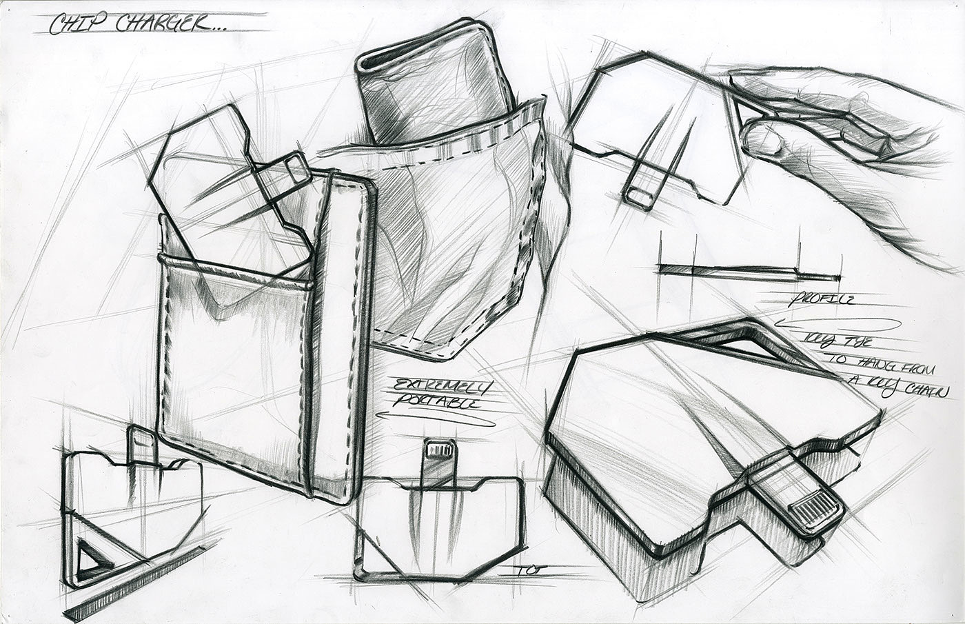 industrial design，Andrew Lark，Hand drawn，