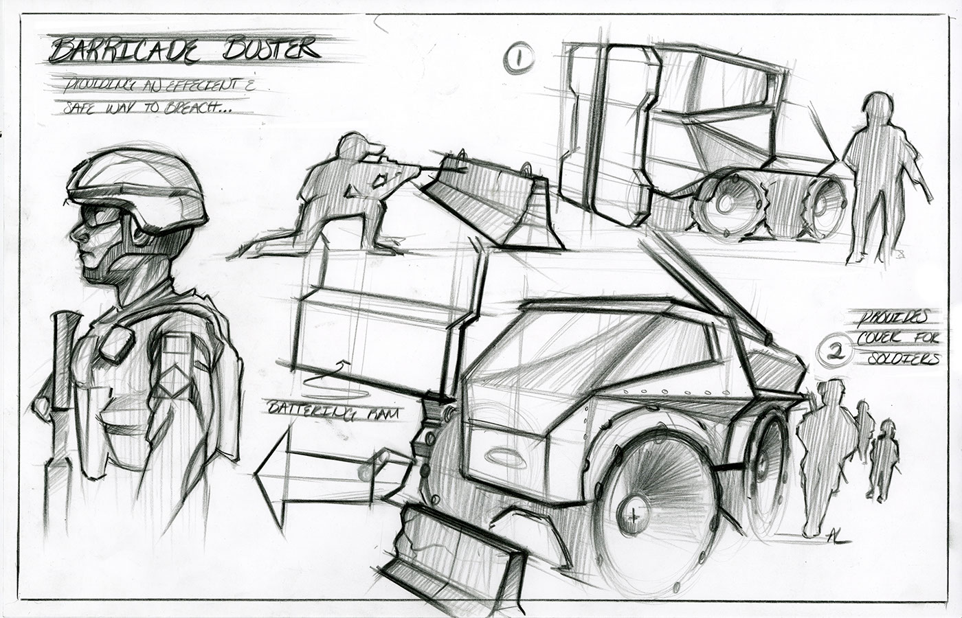 industrial design，Andrew Lark，Hand drawn，