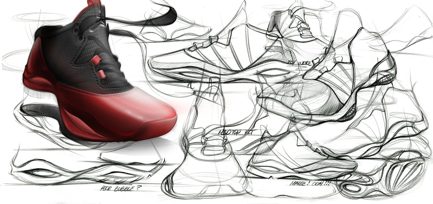 industrial design，Andrew Lark，Hand drawn，