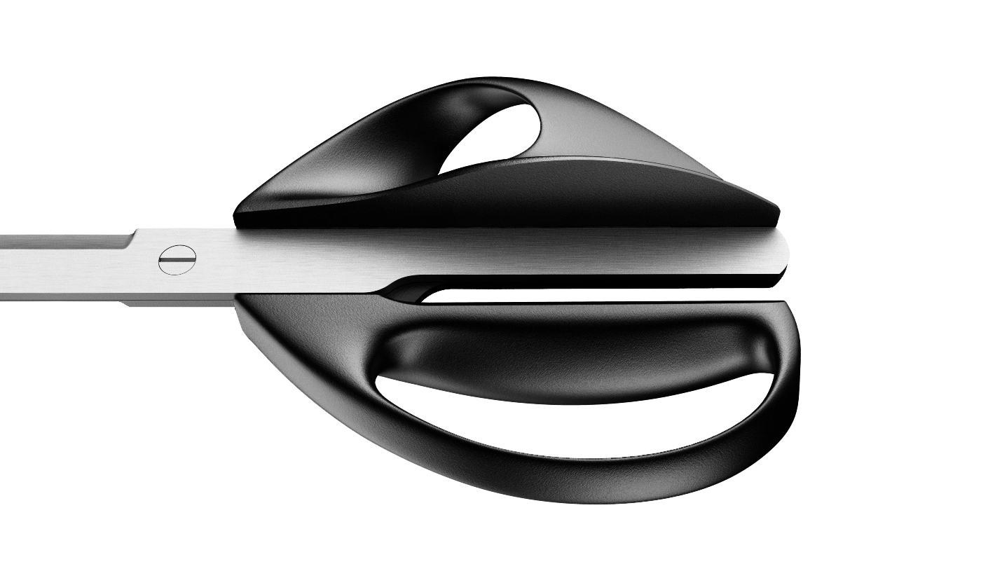 industrial design，product design，to work in an office，scissors，Metal，Plastic，