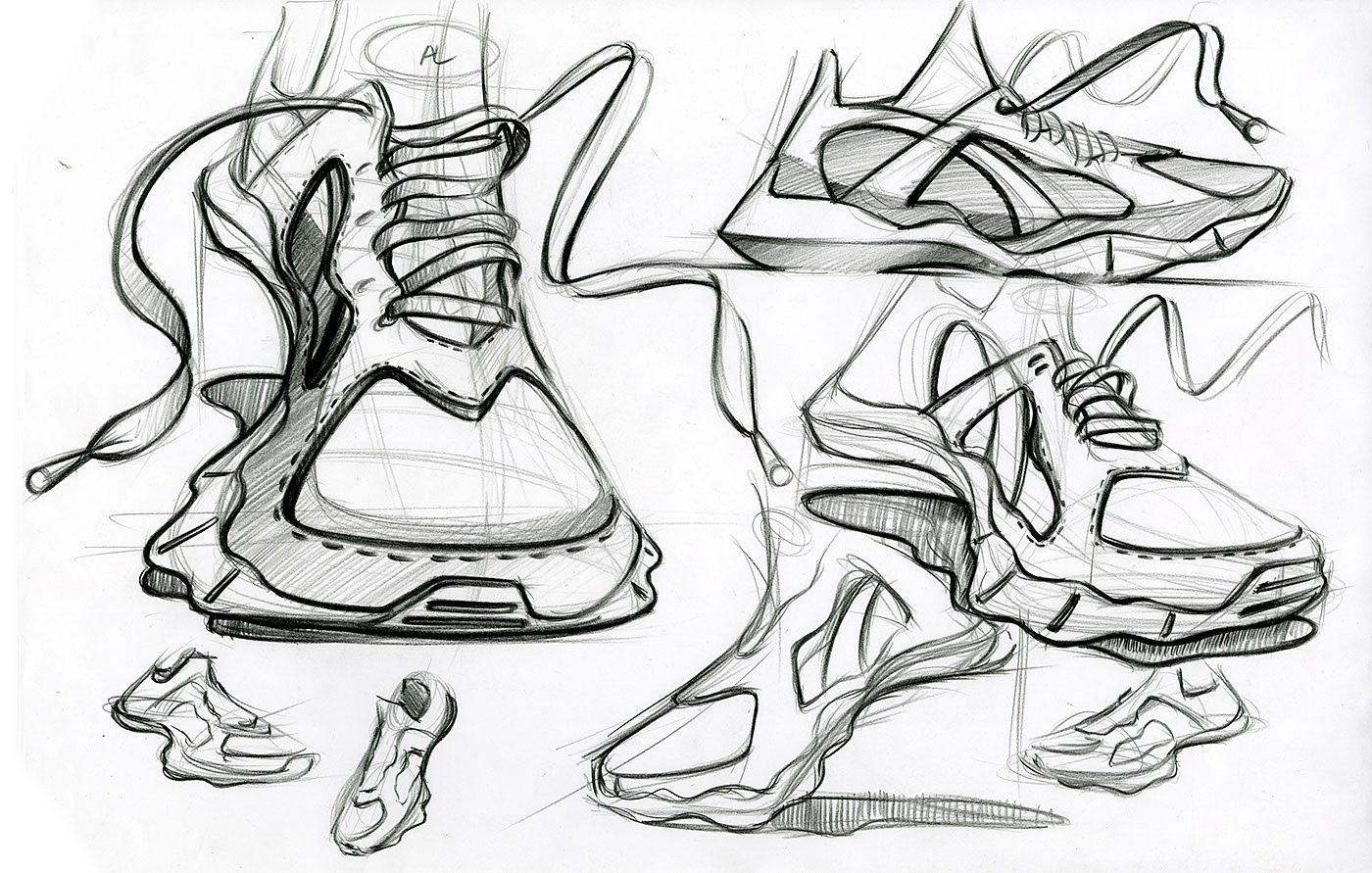 industrial design，Andrew Lark，Hand drawn，