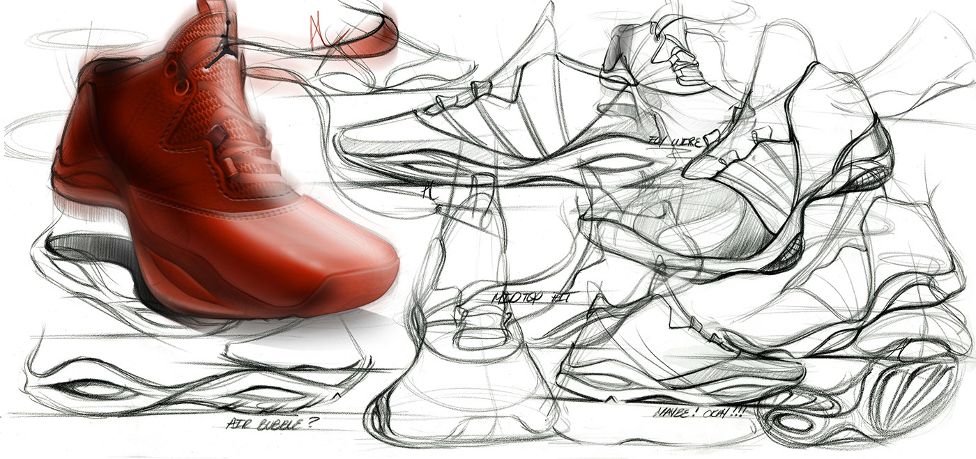 industrial design，Andrew Lark，Hand drawn，