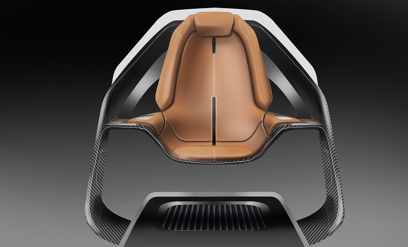 Seat design，engine room，industrial design，Leatherwear，