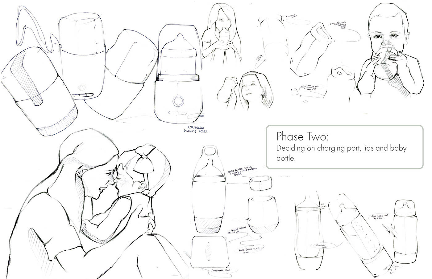 Maternal and infant products，Portable，Bottle design，