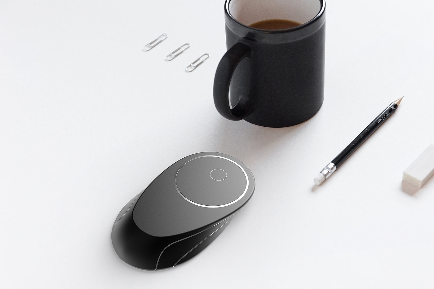 mouse，Microsoft，conceptual design，Black white，Microsoft，