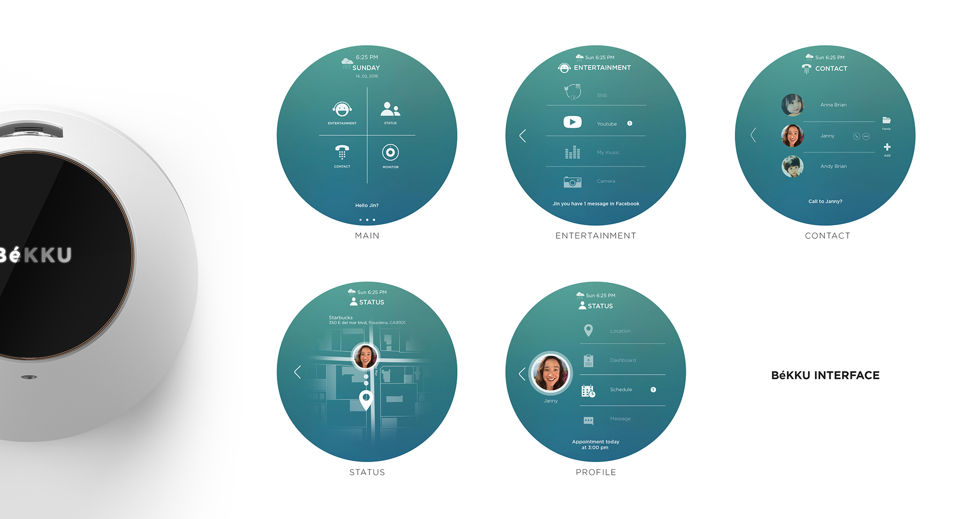 békku，Home robot，Surveillance camera，reunite，entertainment，Family connection，Safety monitoring，intelligent control，