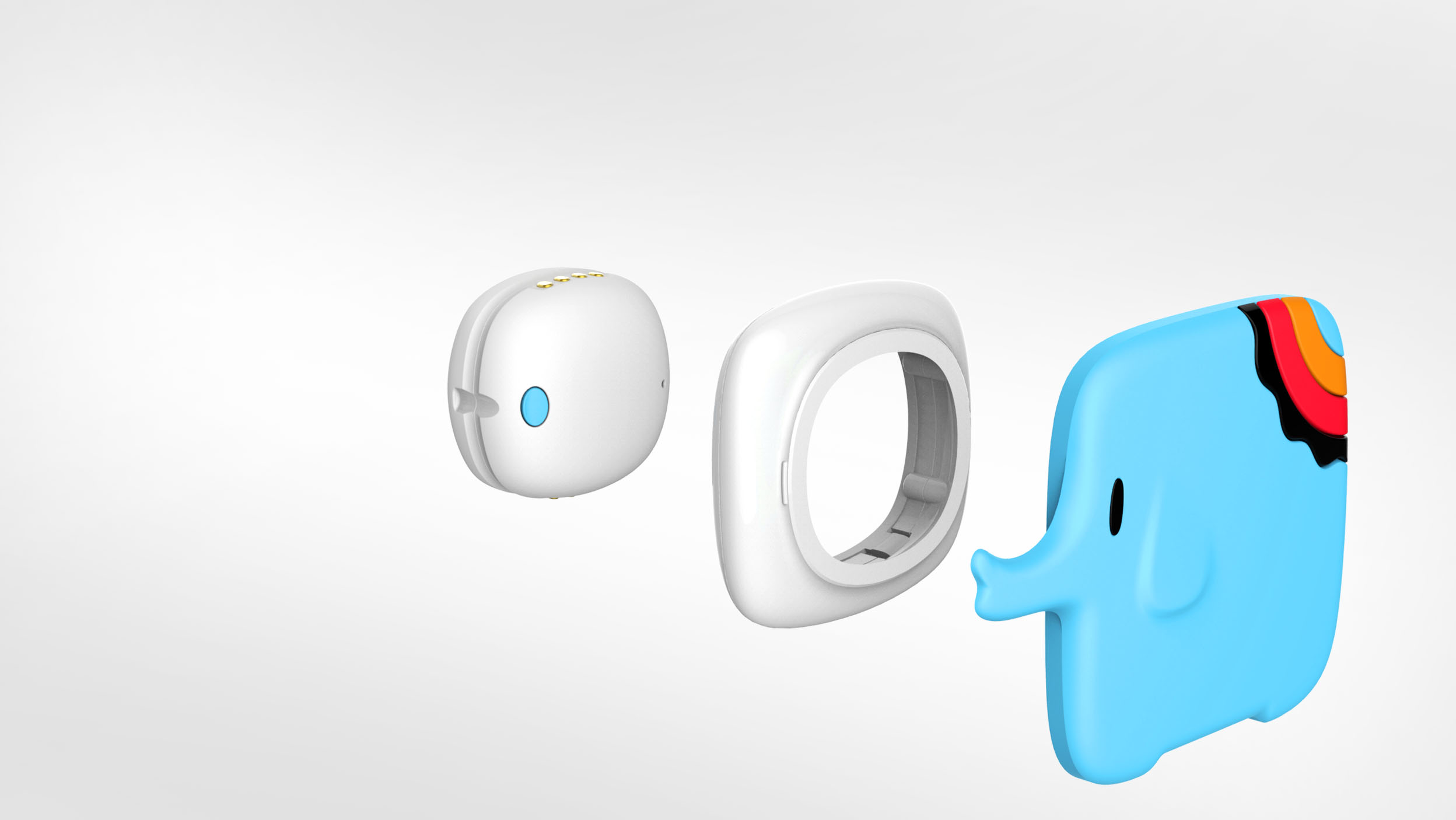 Children's products，Intelligent products，Anti loss device，Child anti loss device，Shangshan industrial design，