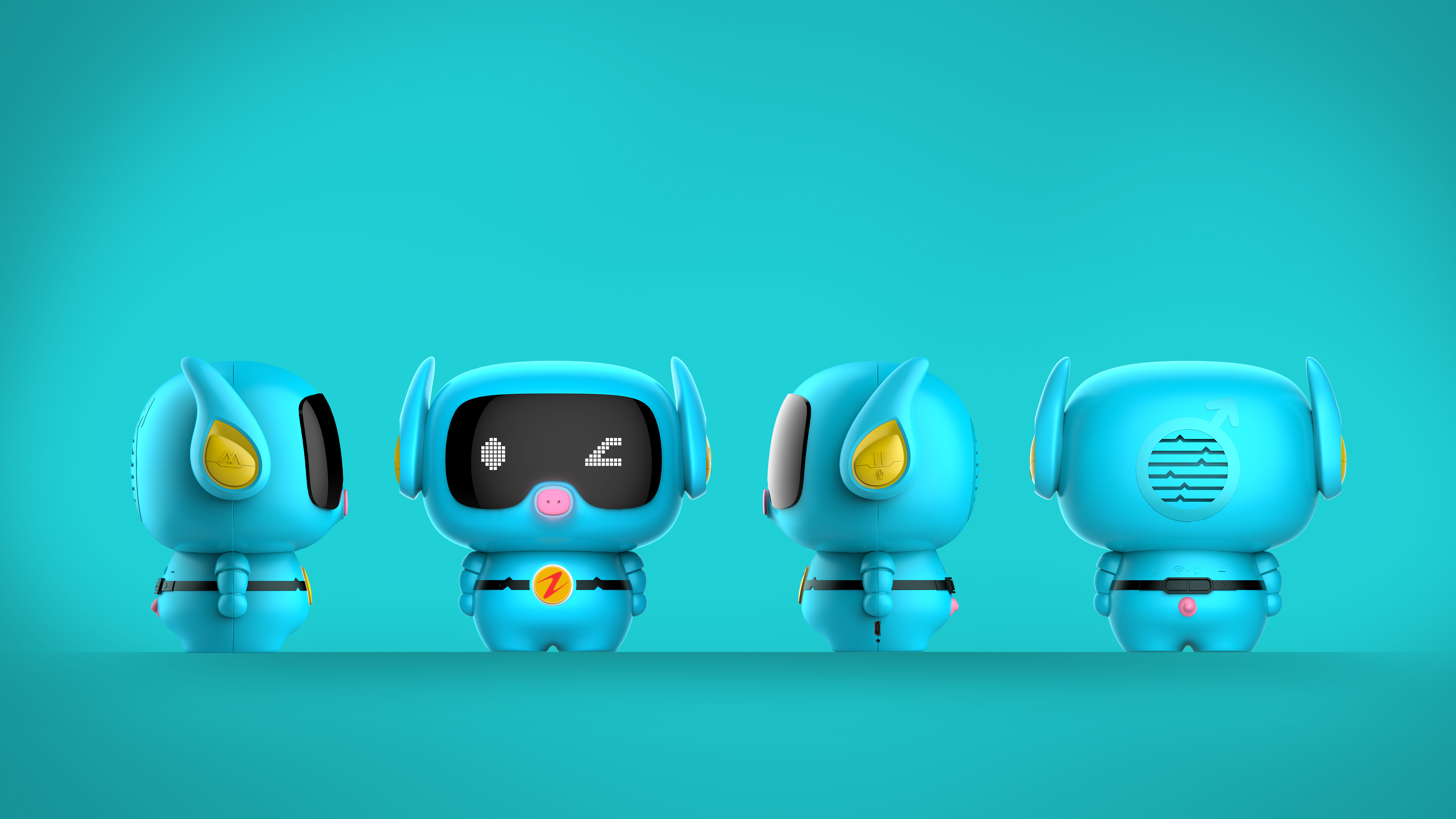 Voice robot，intelligent robot，Children's products，A&Z Design ，IP，robot，Zheng Dongping，