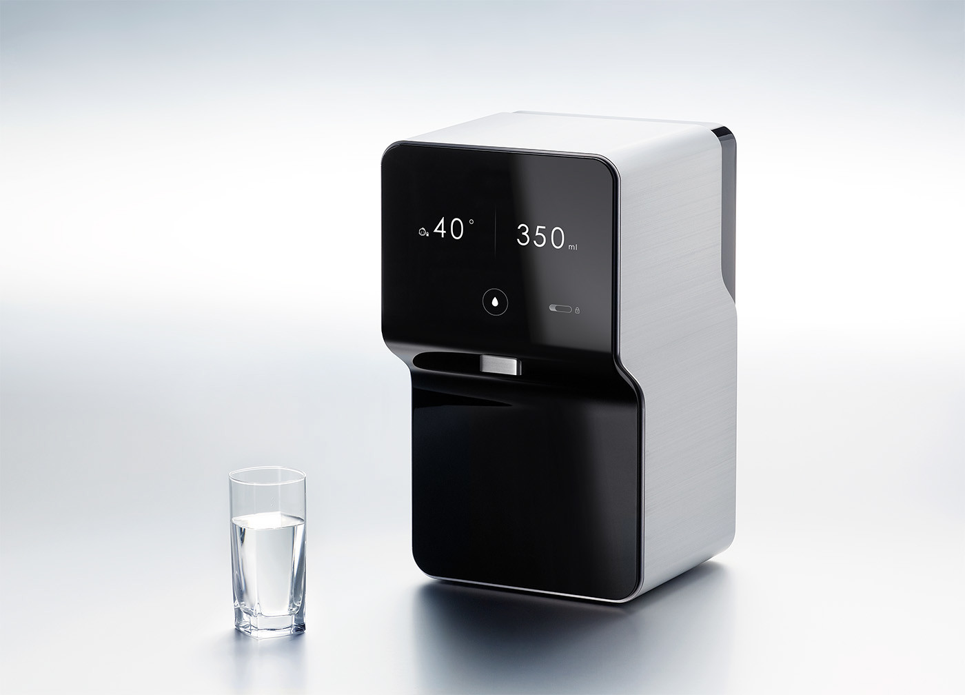 if，red dot，idea，kitchen and toilet，Water purifier，Metal，interactive，Interface，