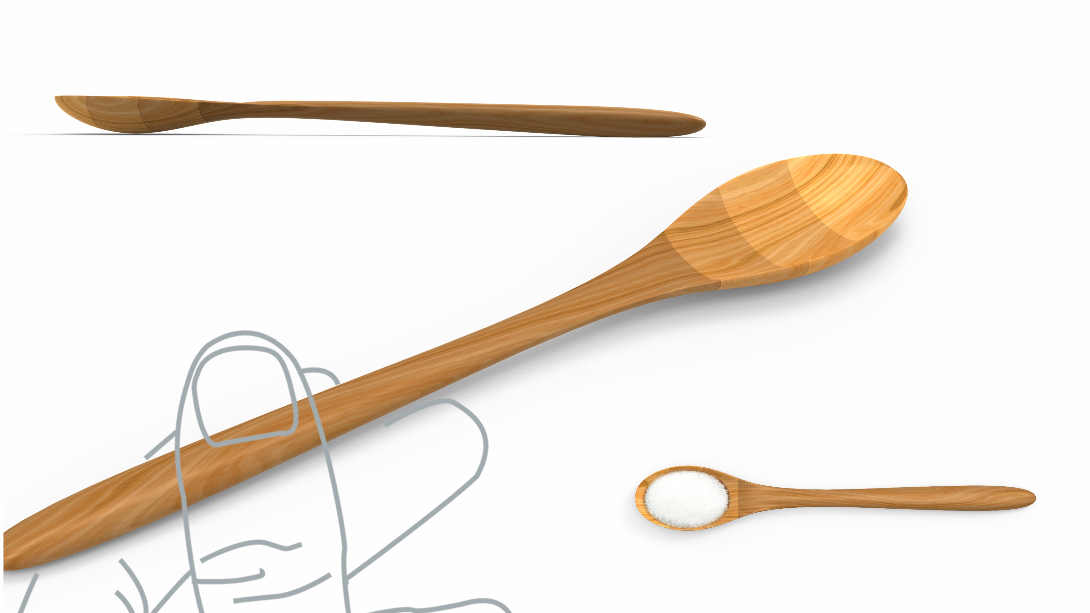 Furniture, kitchenware, small products, seasoning spoon，