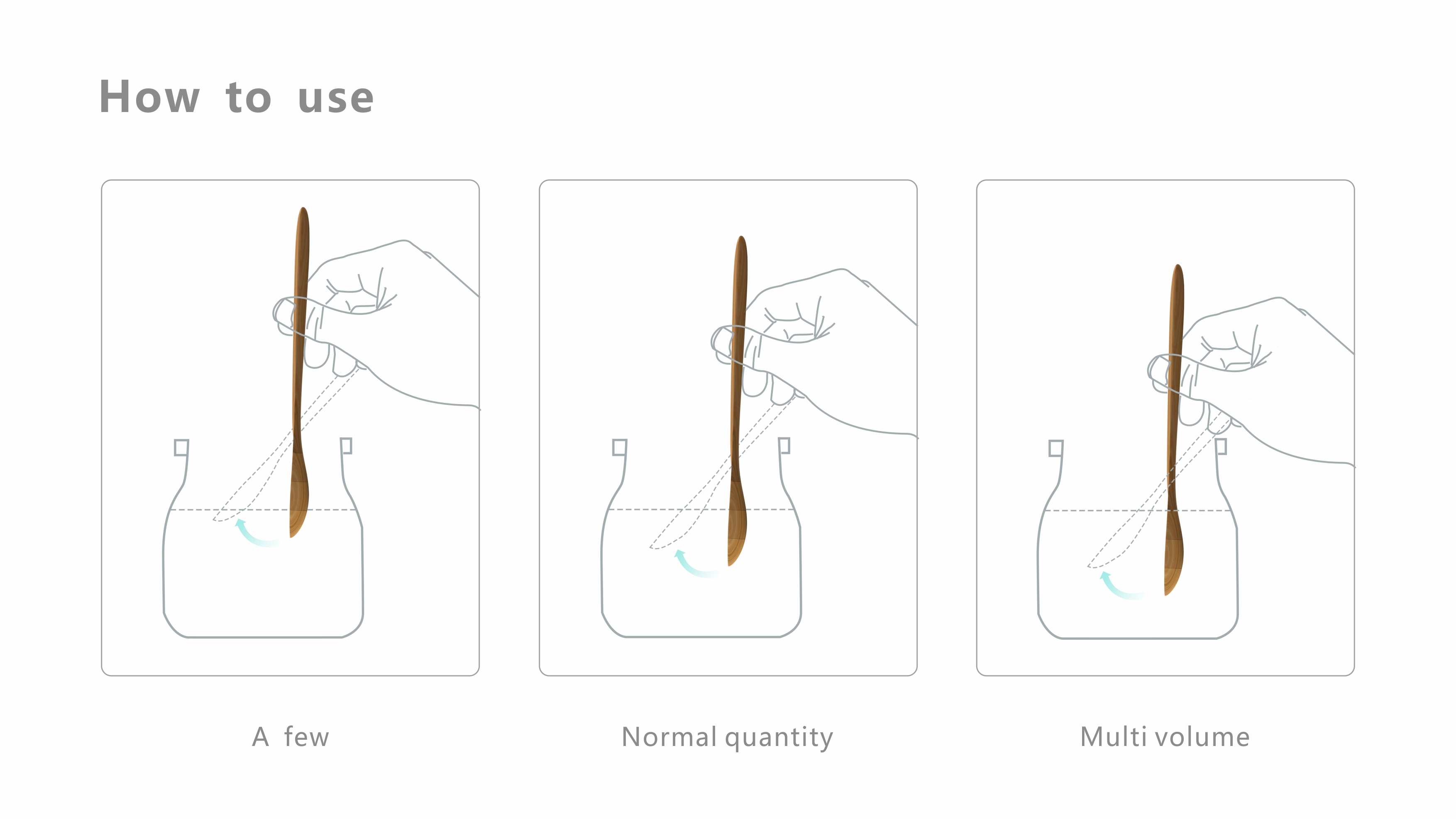 Furniture, kitchenware, small products, seasoning spoon，