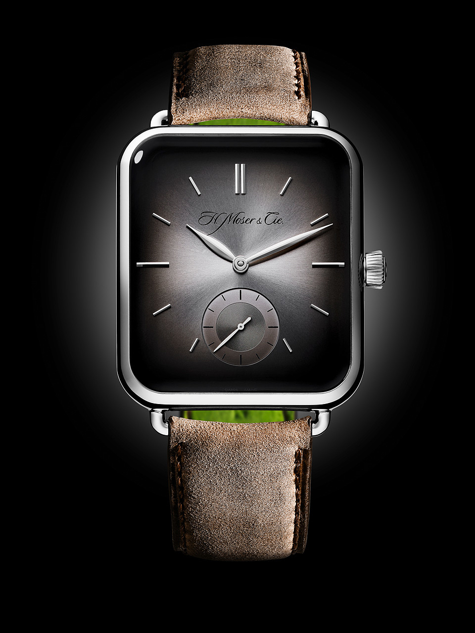 瑞士手表，白金，反苹果手表，Alp手表，手工制作，腕表，苹果，anti-Apple，