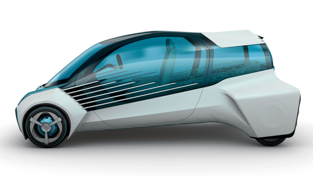 Toyota Motor，FCV Plus，Hydrogen powered vehicle，conceptual design，Electric，power supply，