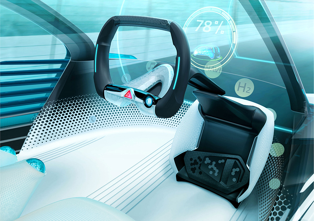 Toyota Motor，FCV Plus，Hydrogen powered vehicle，conceptual design，Electric，power supply，