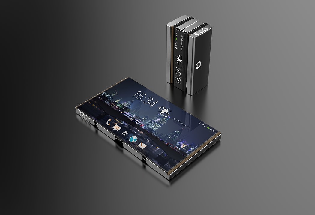 originality，flexible display ，Drasphone，Intelligent mobile phone，conceptual design，Foldable design，