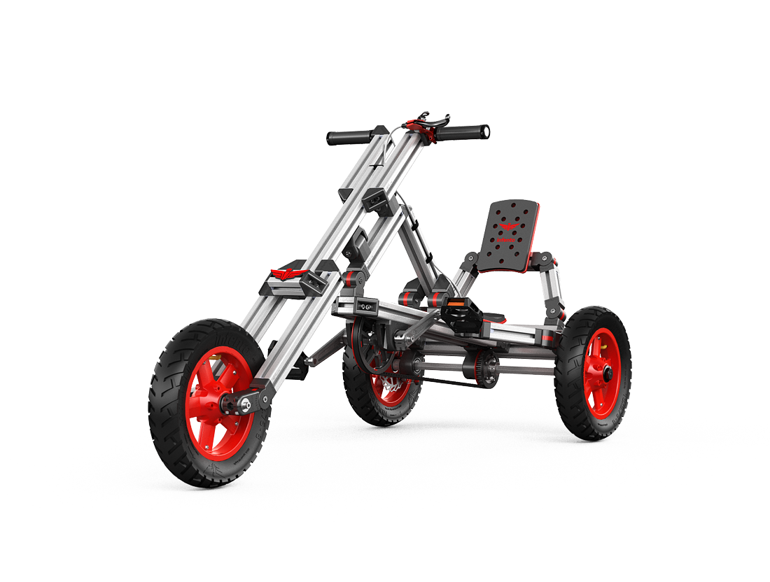 Artifact，diy，Children's toy design，hold-all，Manual assembly，Game car，Scooter，Bicycle，Balanced tricycle，Amusement facilities，