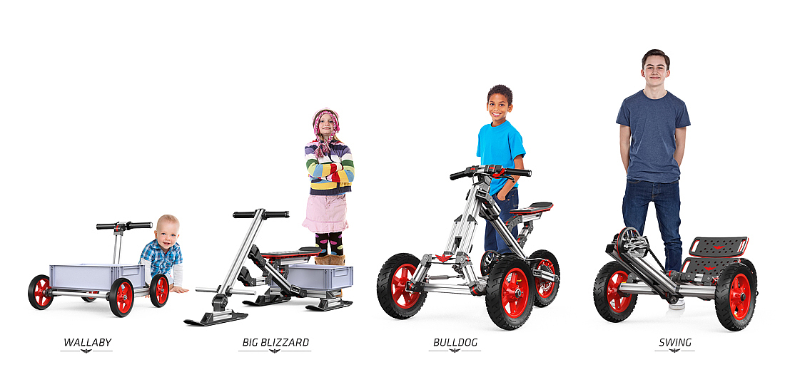 Artifact，diy，Children's toy design，hold-all，Manual assembly，Game car，Scooter，Bicycle，Balanced tricycle，Amusement facilities，