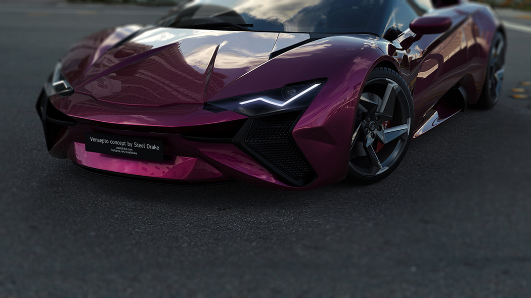 inspiration，Lamborghini，Vincep，Super car，Concept car，Kyrgyzstan，Steel Drake，