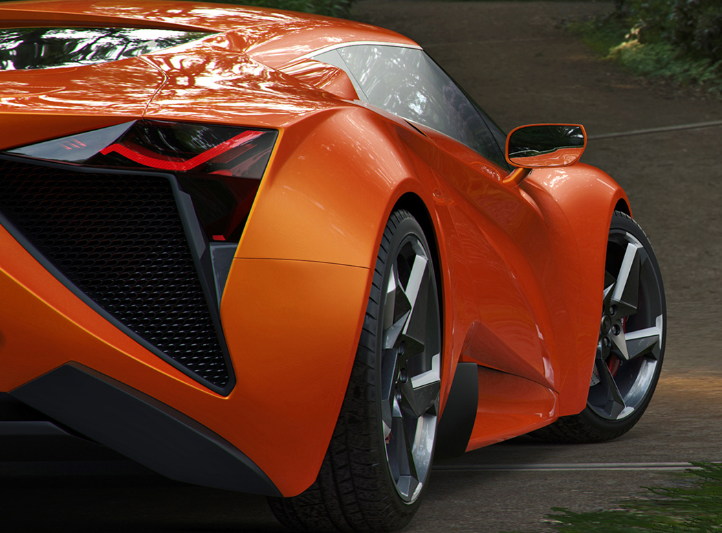 inspiration，Lamborghini，Vincep，Super car，Concept car，Kyrgyzstan，Steel Drake，