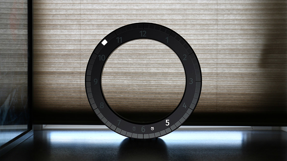 Czech Republic，Electronic clock，Desktop clock，Wall clock，Hollow circle，LED clock，circular，