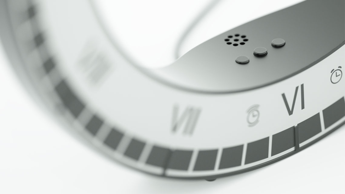 Czech Republic，Electronic clock，Desktop clock，Wall clock，Hollow circle，LED clock，circular，